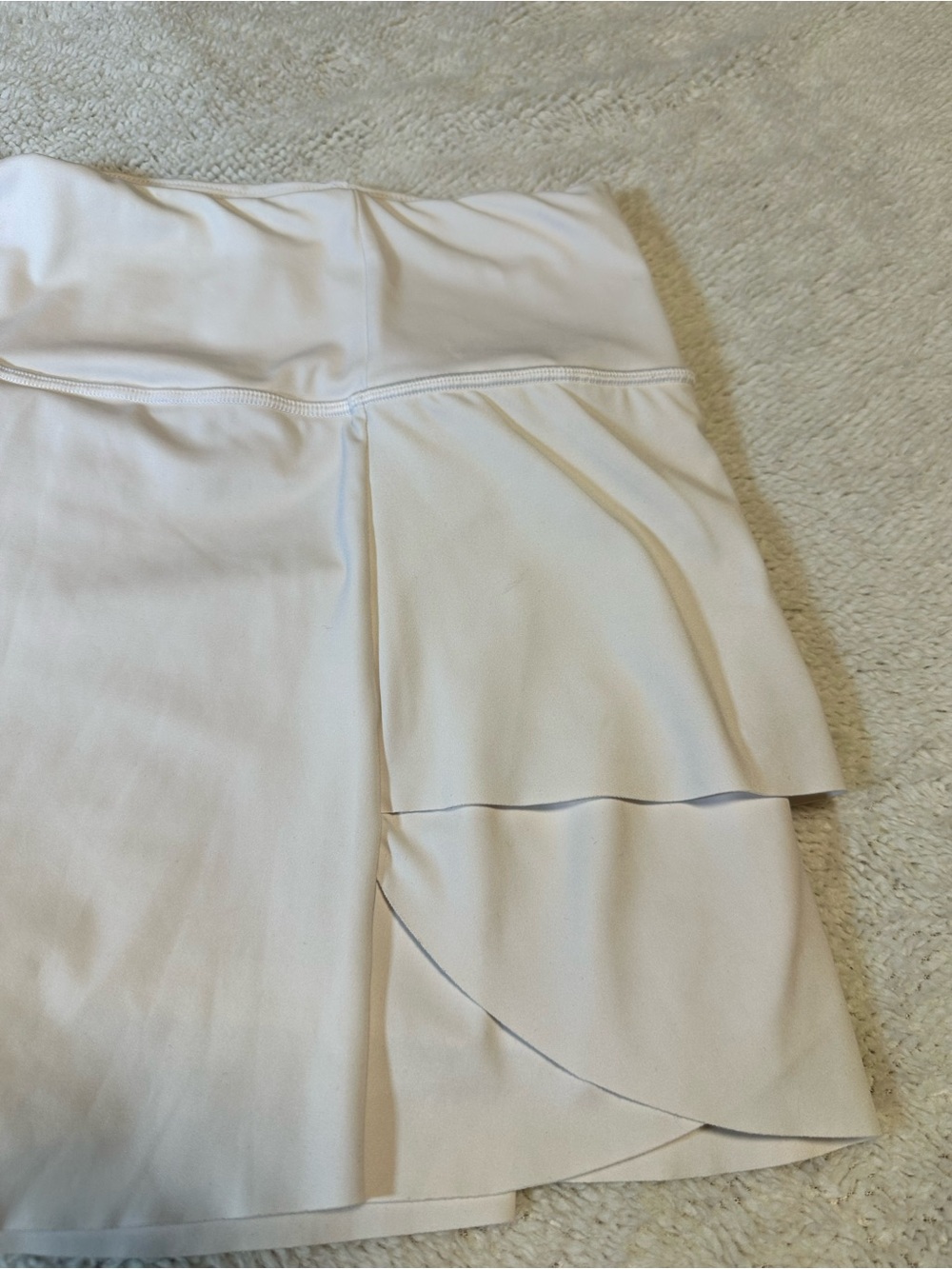Athleta Cream Performance Skort with Built-In Liner - Picture 4 of 9